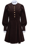 Livunn Cord Dress - Brown