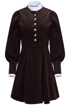Livunn Cord Dress - Brown