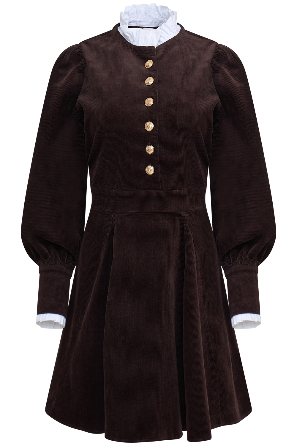 Livunn Cord Dress - Brown