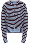 Milvi Stripe Cardigan - Port Royale