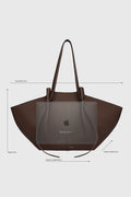 Large Mochi Pebble Grain Leather - Black