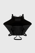 Large Mochi Pebble Grain Leather - Black