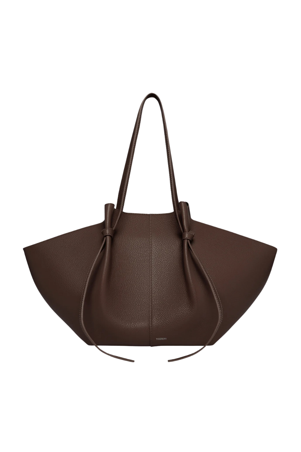 Large Mochi Pebble Grain Leather - Espresso
