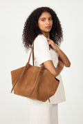 Large Mochi Suede - Cognac
