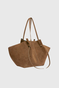 Large Mochi Suede - Cognac