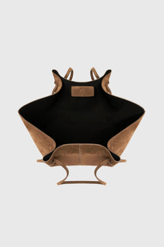 Large Mochi Suede - Cognac