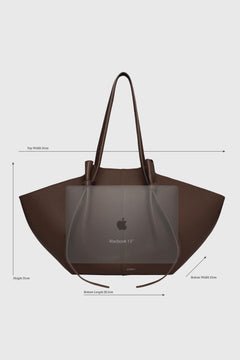Large Mochi Suede - Cognac