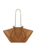 Large Mochi Pebble Grain Leather - Hazel