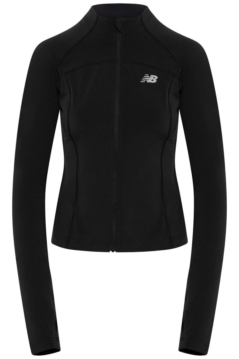 Nb Harmony Fitted Full Zip - Black