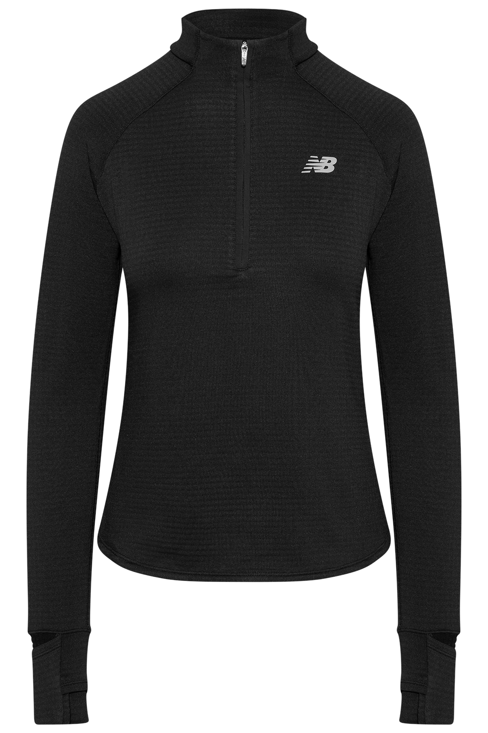 Atheltics Heat Grid 1/2 Zip - Black