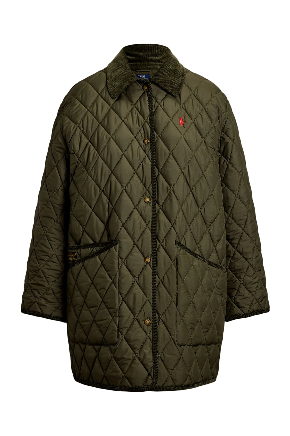 Woven-Coat - Ranger Green