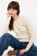 Julianna-Long Sleeve-Pullover - Authentic Cream