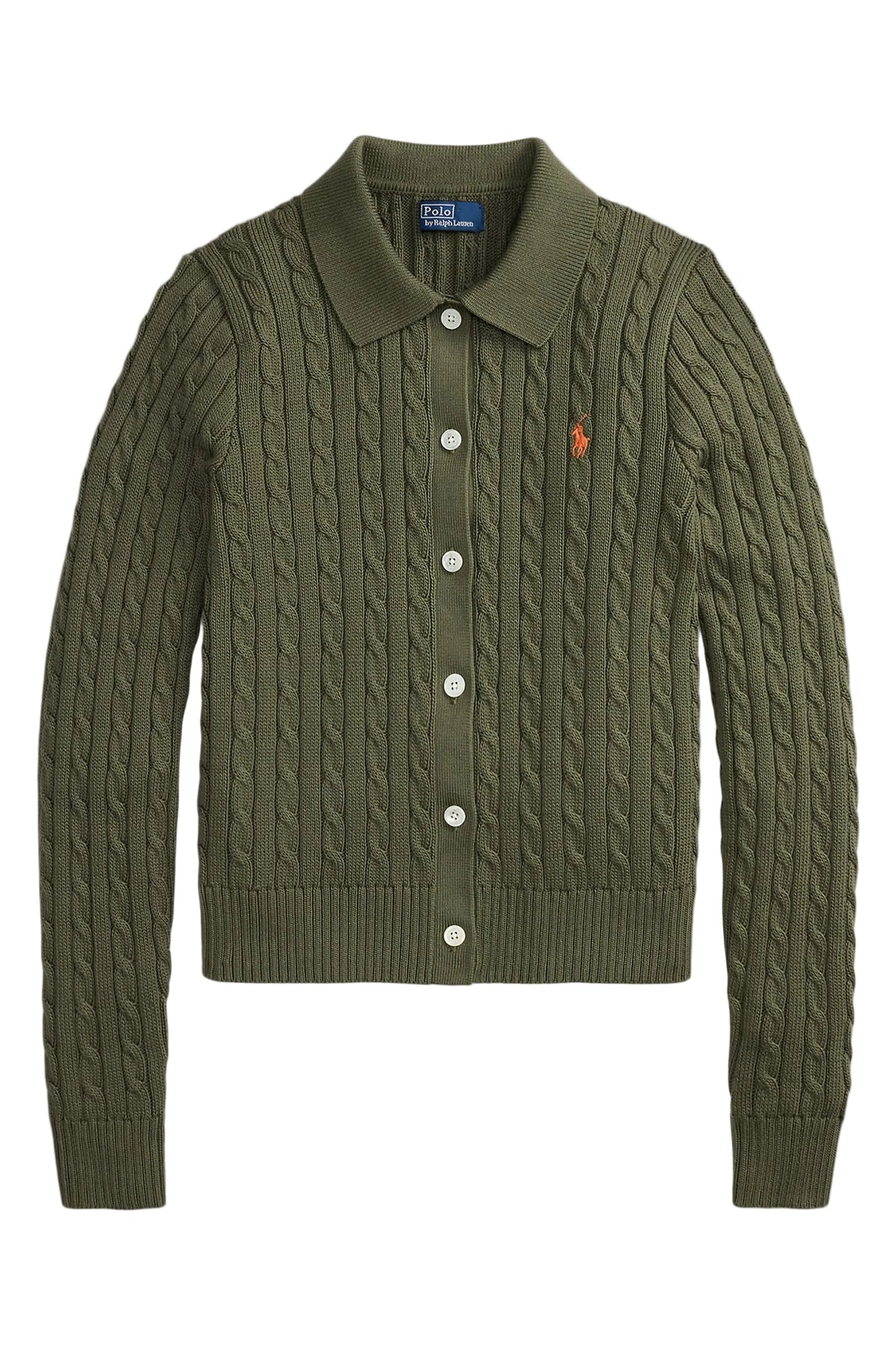 Sweater-Cardigan - Dense Olive
