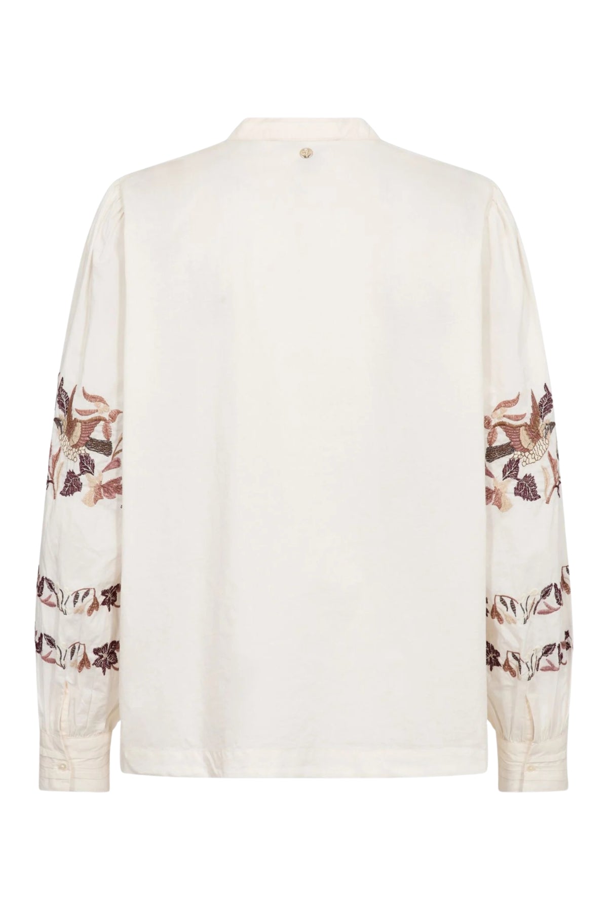 Notto Embroid Shirt - Ecru