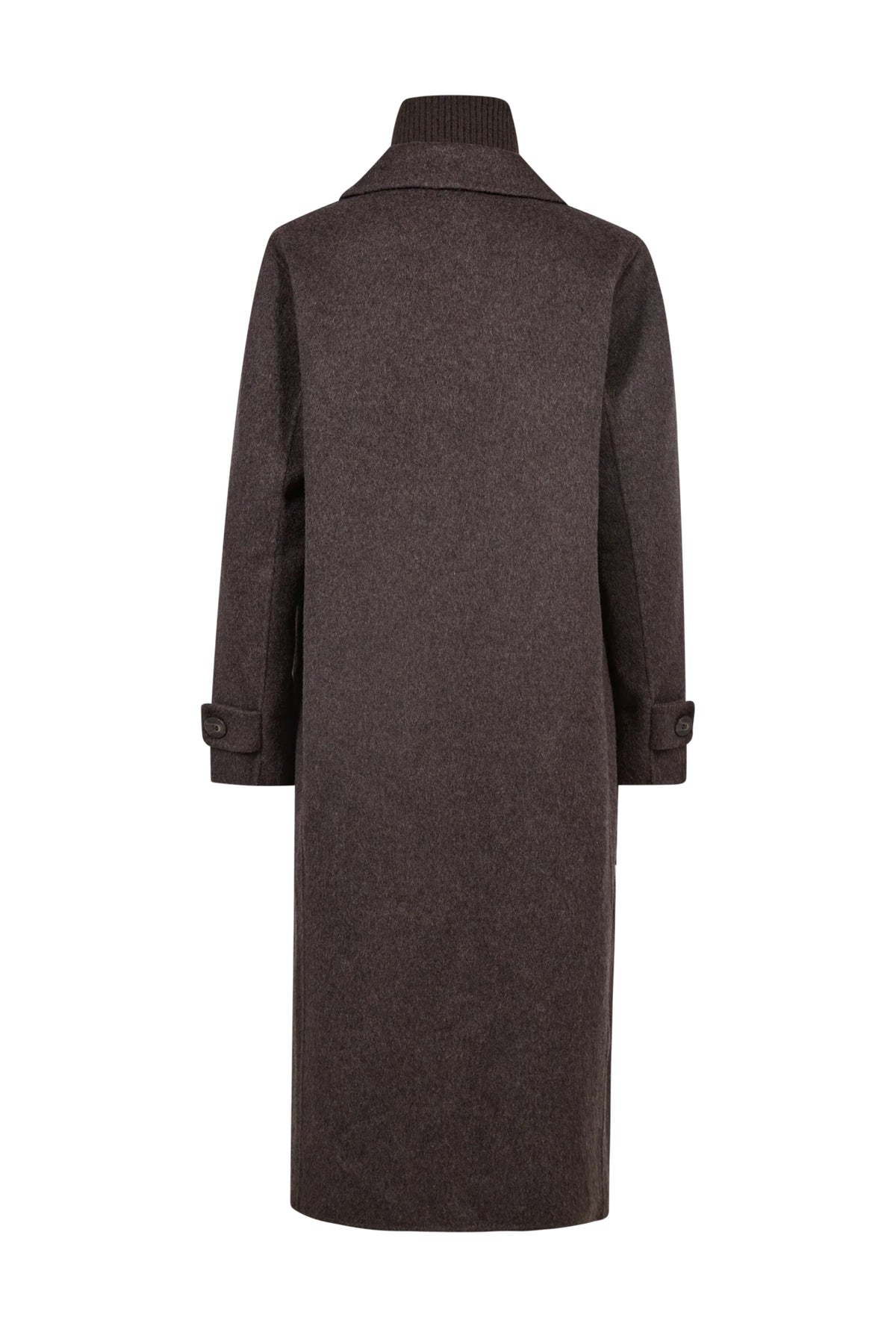 Alva Loisa Mock Neck Coat - Delicioso