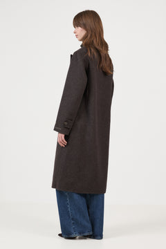 Alva Loisa Mock Neck Coat - Delicioso