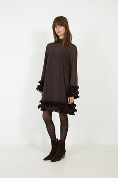 Latania Dress - Chocolate