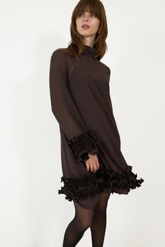 Latania Dress - Chocolate