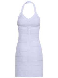 Astra Bandage Mini Dress - Light Blue