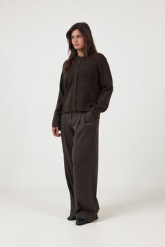 Lulu New Ls Knit Cardigan - Delicioso