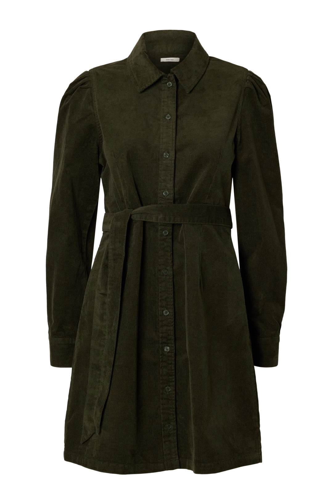 Runa Short Corduroy Dress - Deep Depths