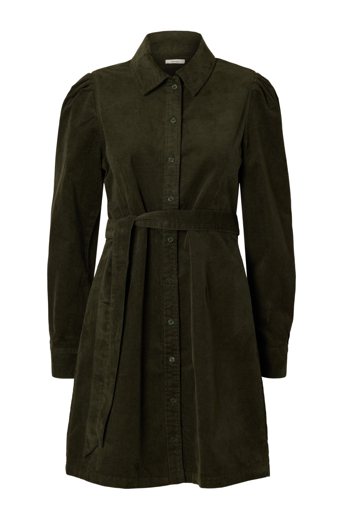Runa Short Corduroy Dress - Deep Depths