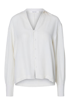 Soler Relaxed Ls Shirt - Egret