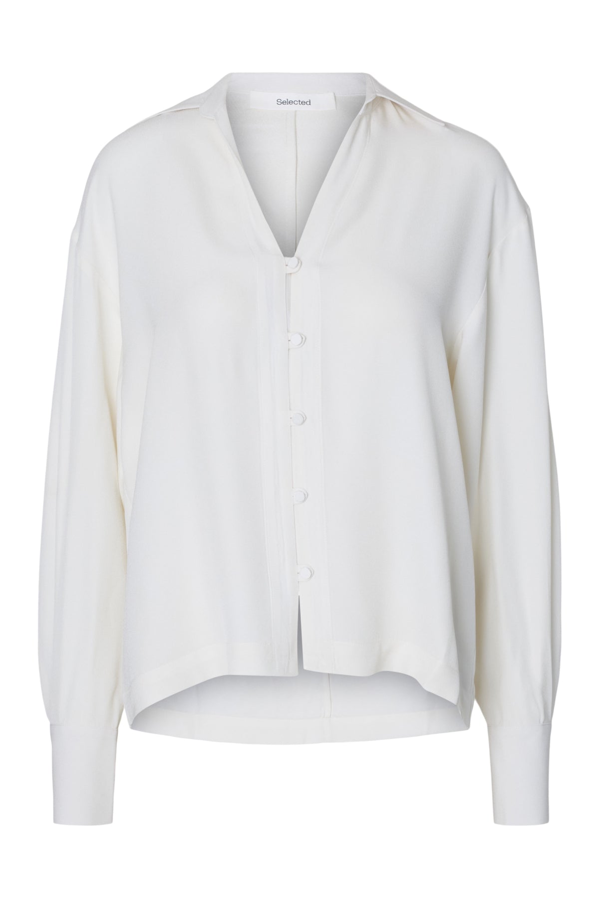 Soler Relaxed Ls Shirt - Egret