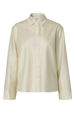 Connie Ls Relaxed Shirt - Egret