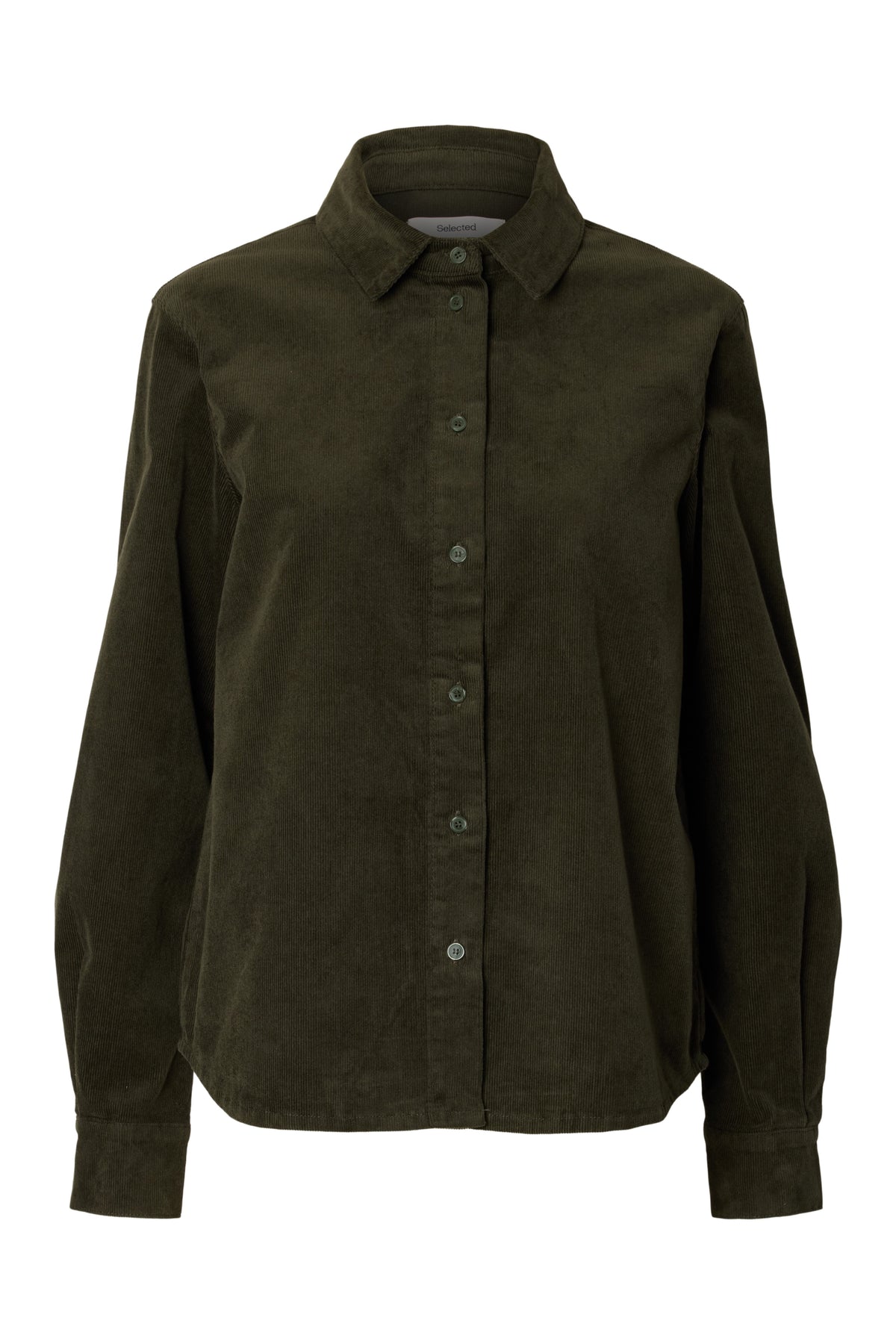 Runa Ls Regular Cord Shirt - Deep Depths