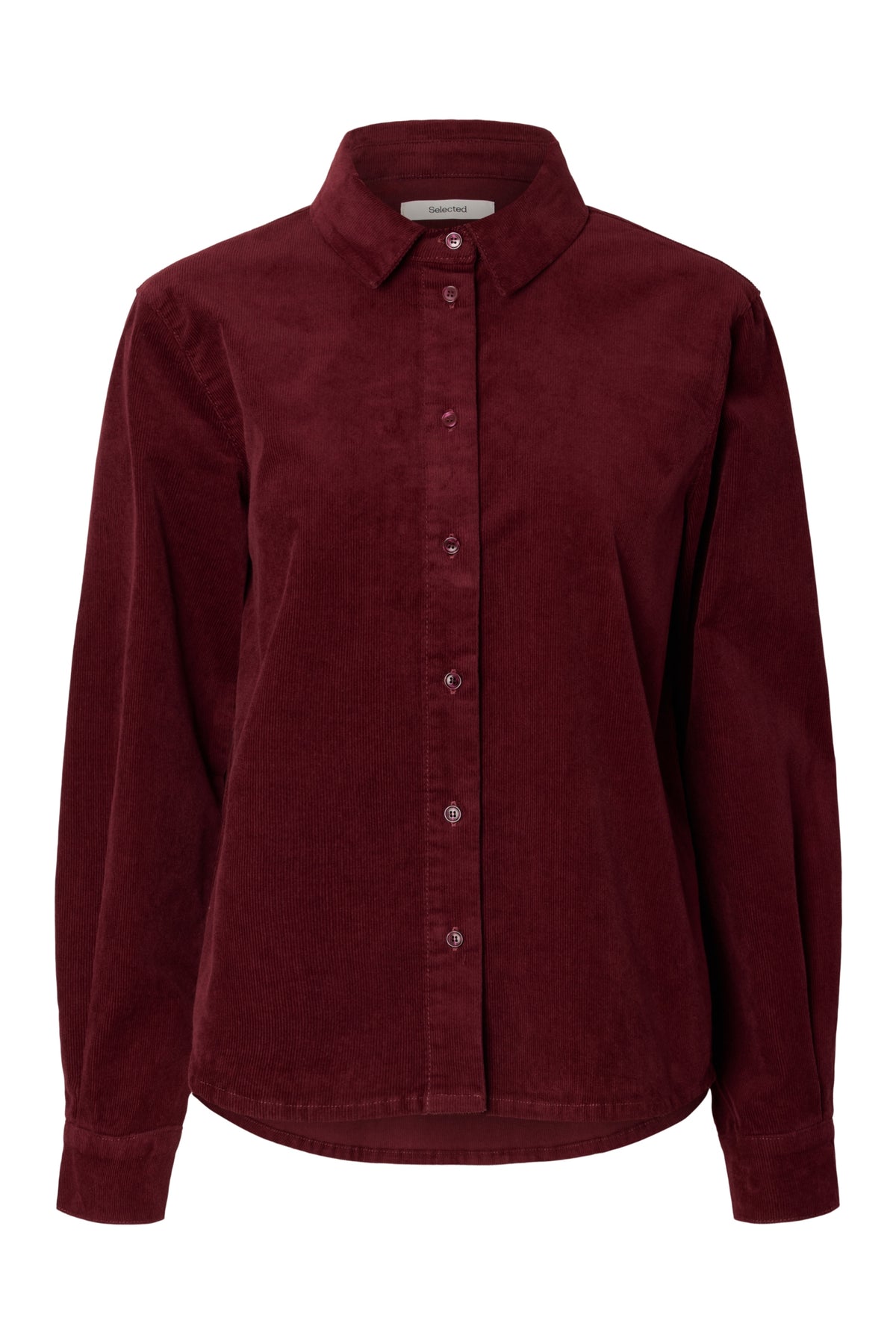 Runa Ls Regular Cord Shirt - Tawny Port