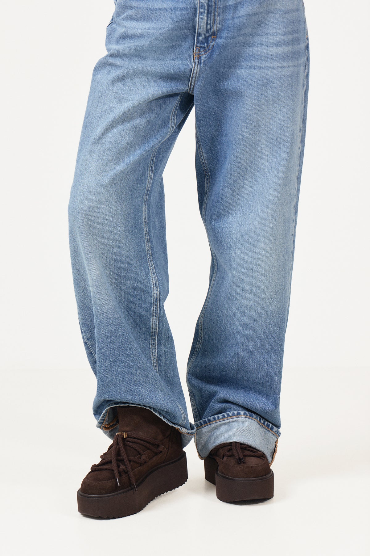 Classic Low Platform - Dark Brown