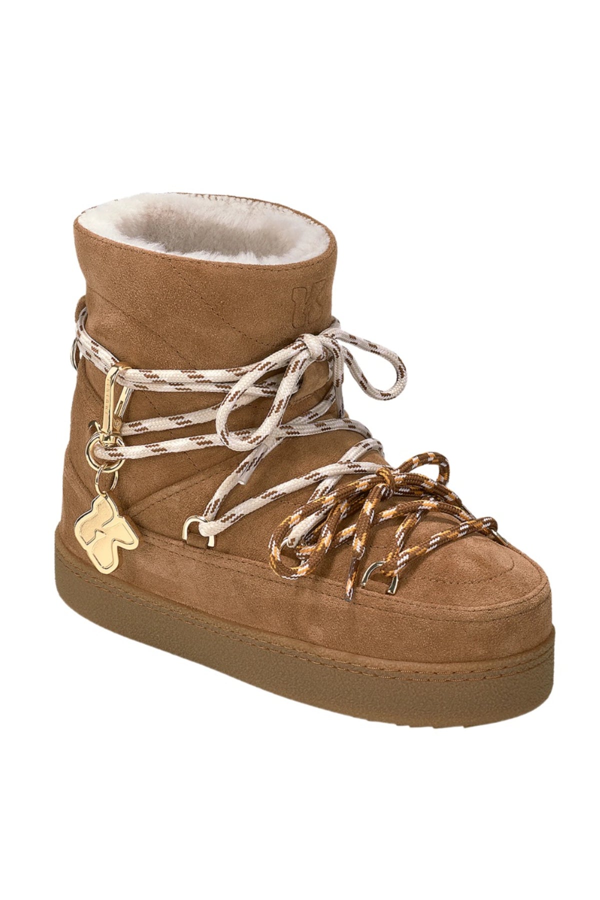 Quilted Suede - Brown