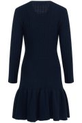 Gerda Crochet Mini Dress - Navy
