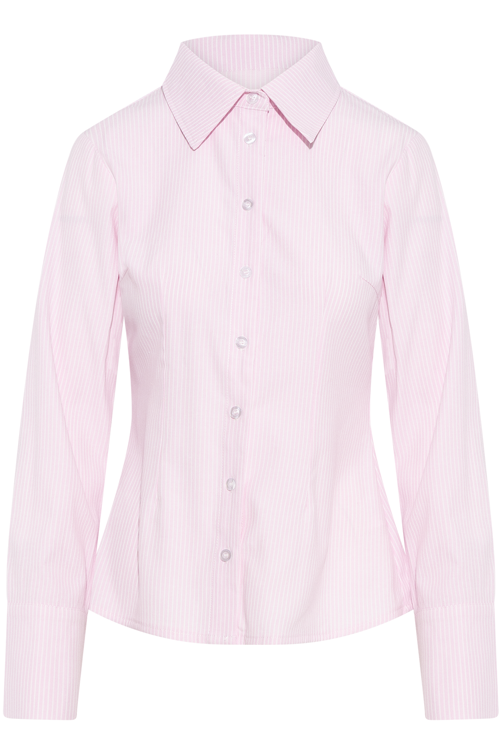 Siljeic Shirt - Pink White Stripes
