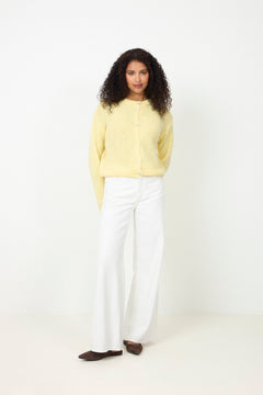 Kae Knit Cardigan - Butter Yellow