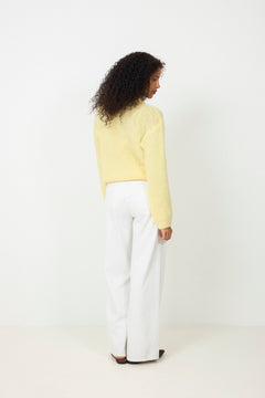 Kae Knit Cardigan - Butter Yellow