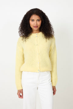 Kae Knit Cardigan - Butter Yellow