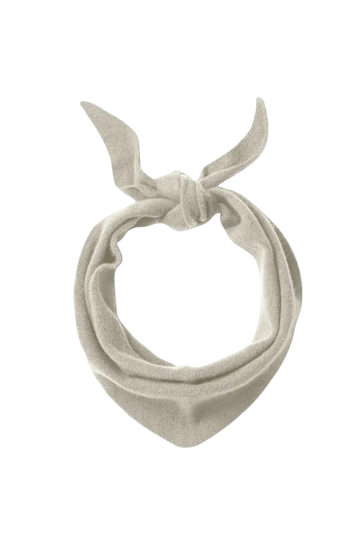 Maria Narrow Cashmere Scarf - Oatmeal