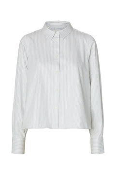 Romie Ls Relaxed Shirt - Avocado Oil