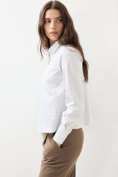 Romie Ls Relaxed Shirt - Avocado Oil
