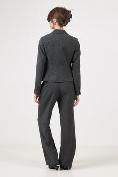 Fitted Clea Short Blazer - Black