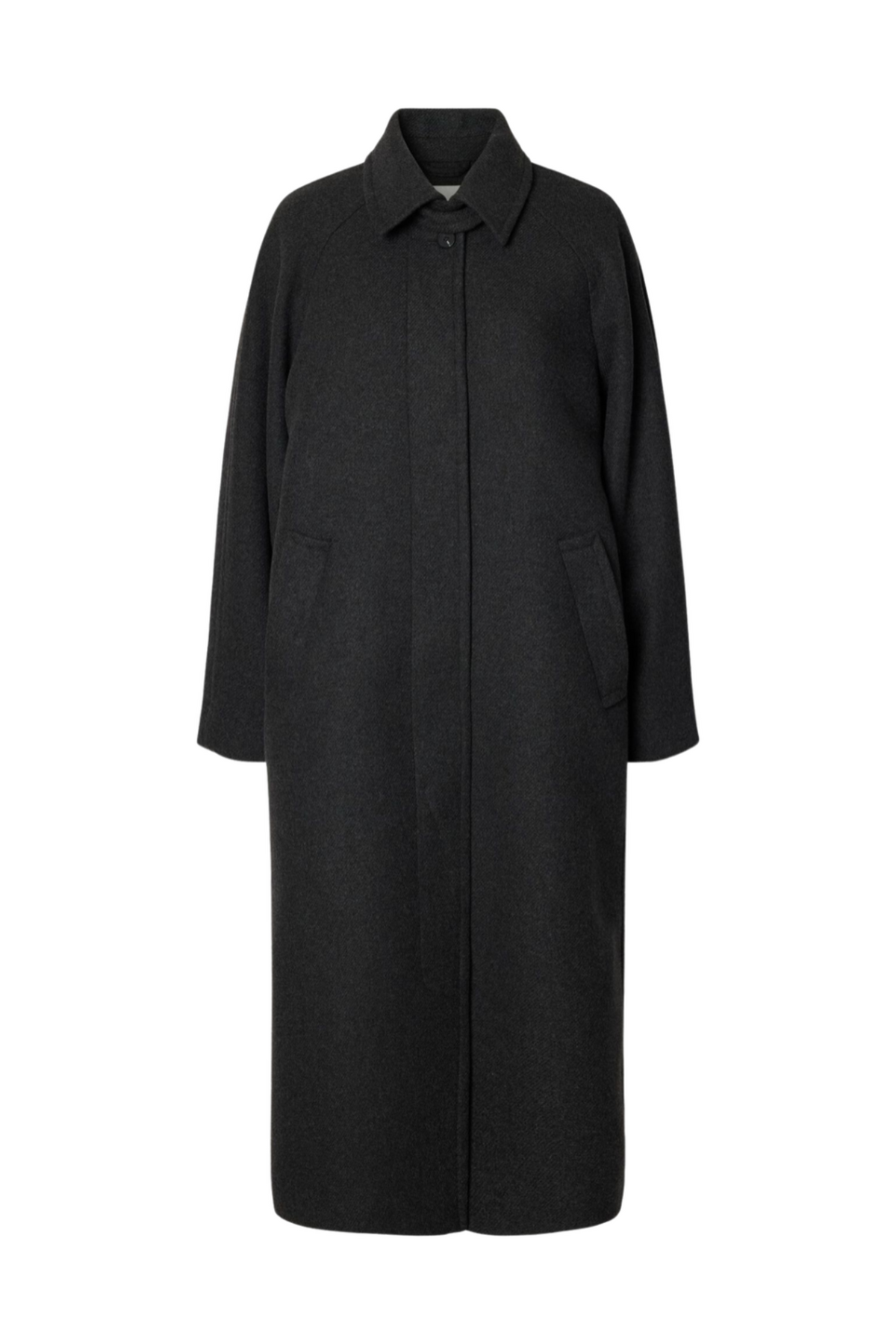 Raey Manteco Coat - Dark Grey