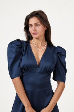 Francis Maxi Dress - Blue