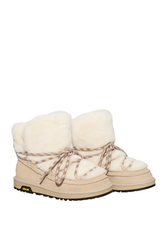 W Classic Tread Fluffed Boot - Moonlight