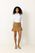 Axelle Skirt - Tan Camel