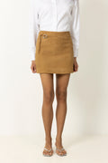 Axelle Skirt - Tan Camel