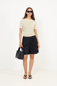 N-Muna Knit - Dannia Butter Stripe
