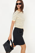 N-Muna Knit - Dannia Butter Stripe