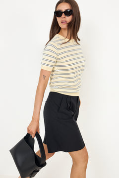 N-Muna Knit - Dannia Butter Stripe